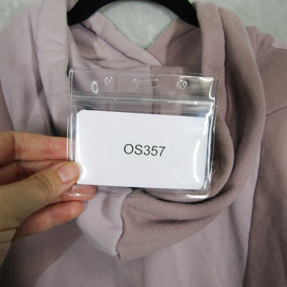 Adidas Hoodie Womens Small Purple Pink Patchwork Danielle Cathari Trefoil FW2765 - Picture 12 of 12